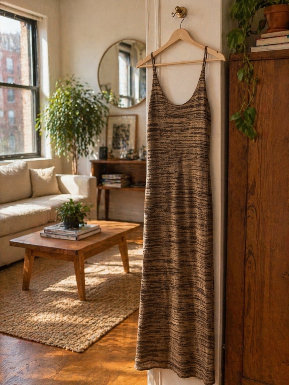 Vintage Knit Slip Dress